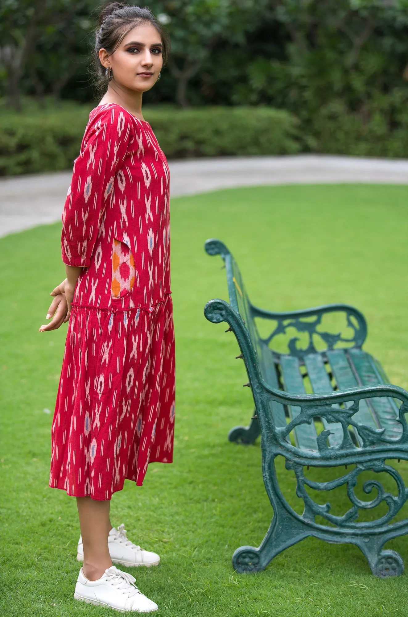 Carmel Red Dress