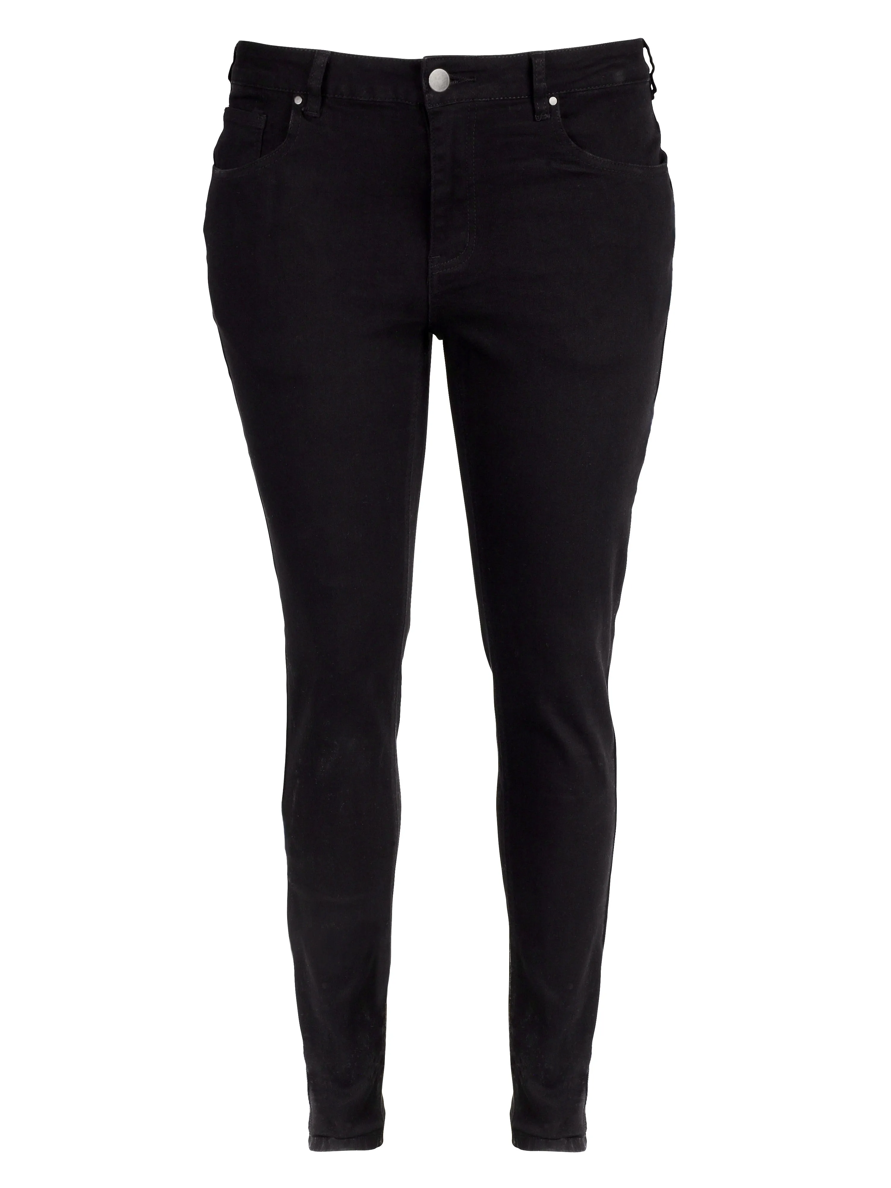 FIA LONG JEANS - Black Denim