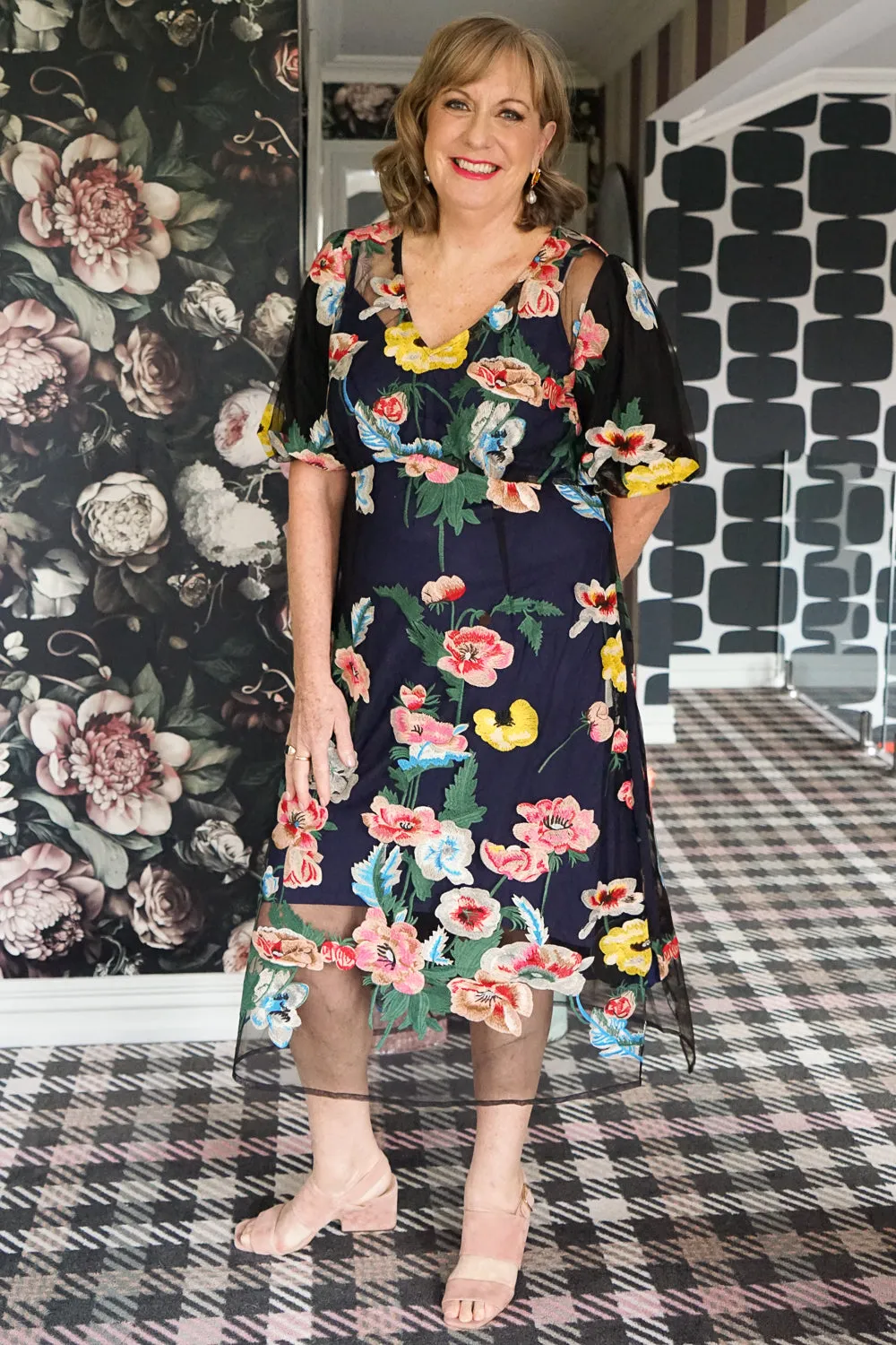 Loveable Dress - Black Floral | SALE