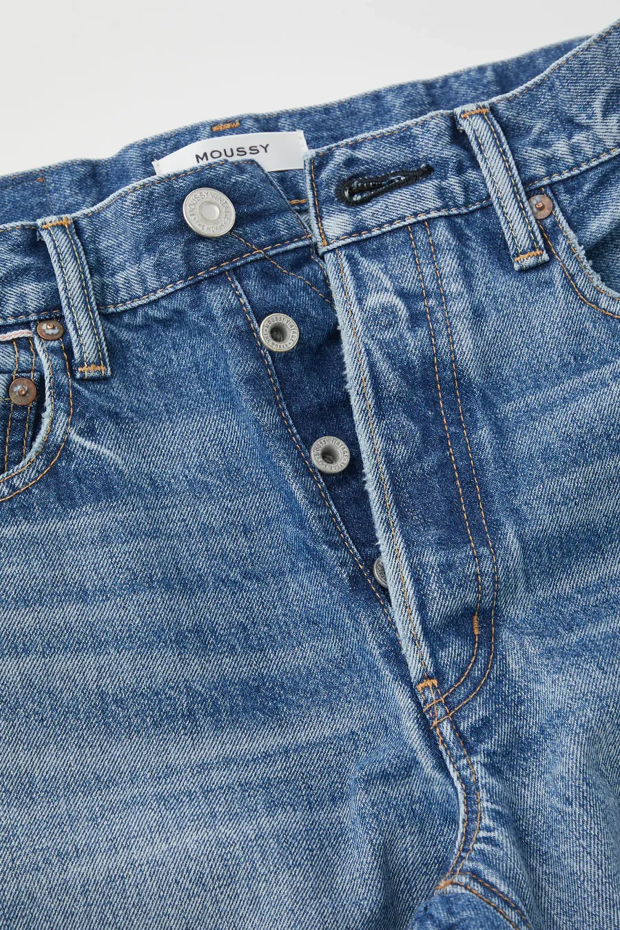 Moussy - MV Riverview Wide Straight in Blue