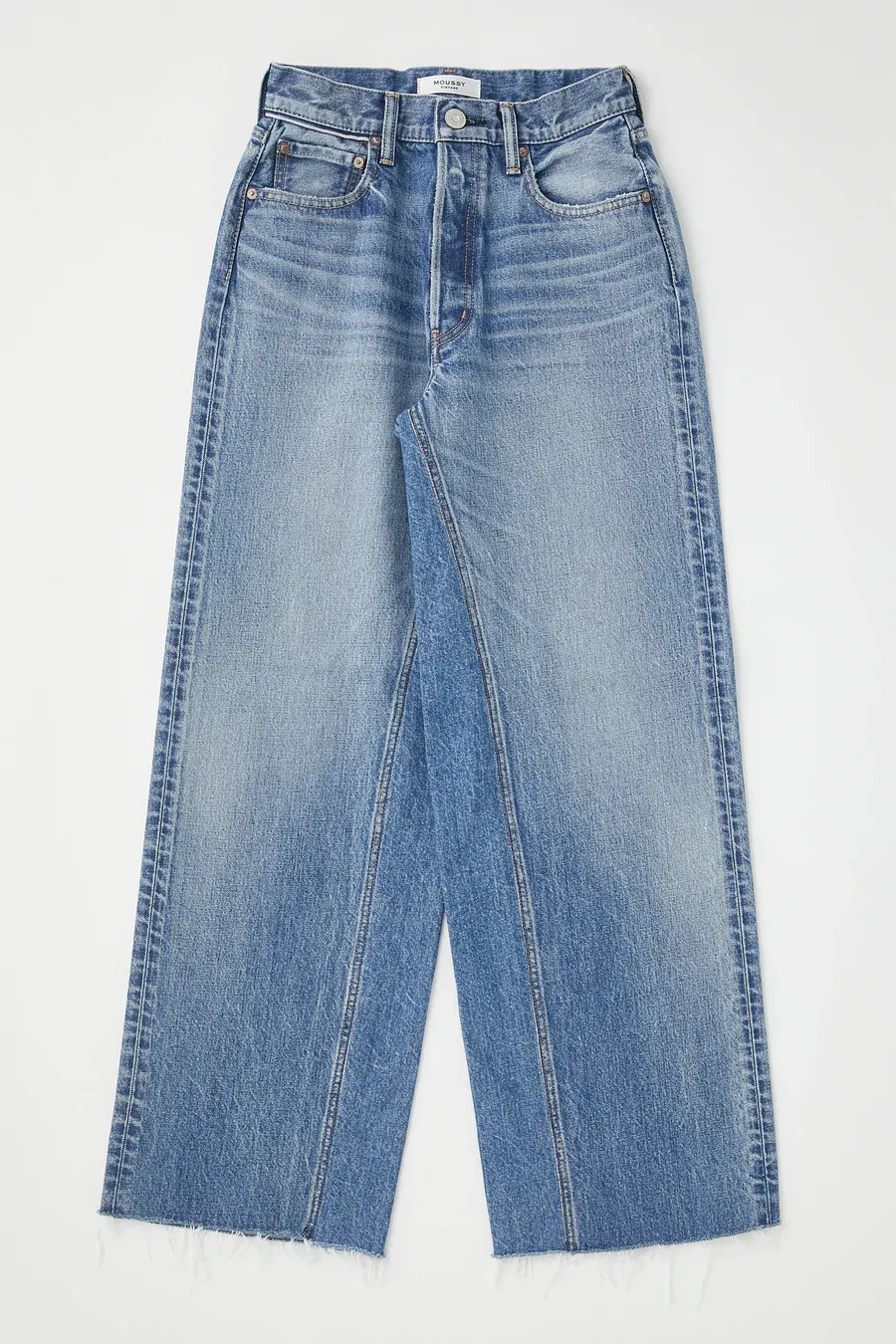 Moussy - MV Riverview Wide Straight in Blue