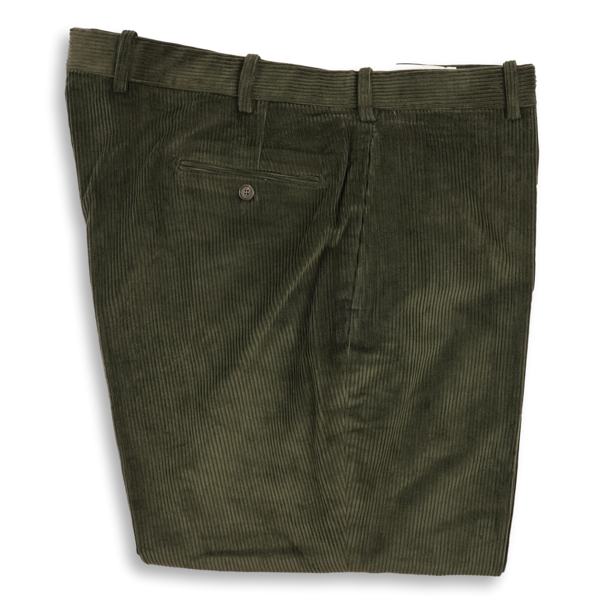 Plain Front Corduroys