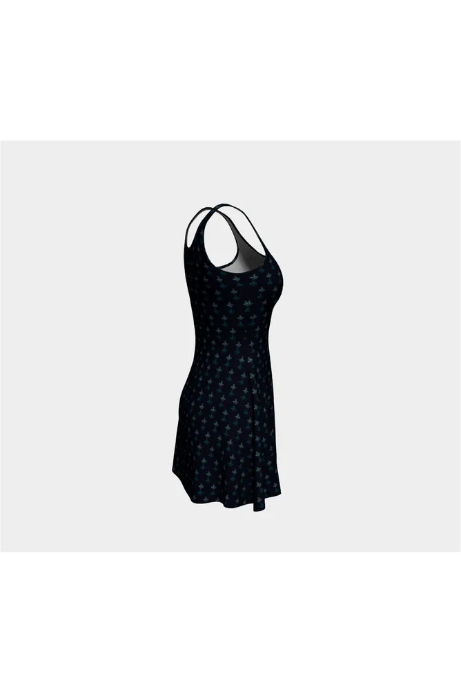Poppy Bud Flare Dress