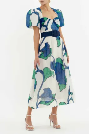 Rebecca Vallance Blue Ivy Midi Dress - Print