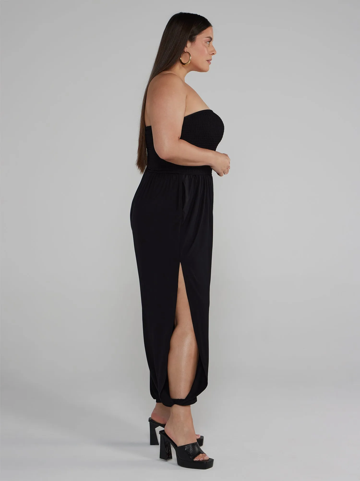 Trinity Side Slit Leg Jumpsuit