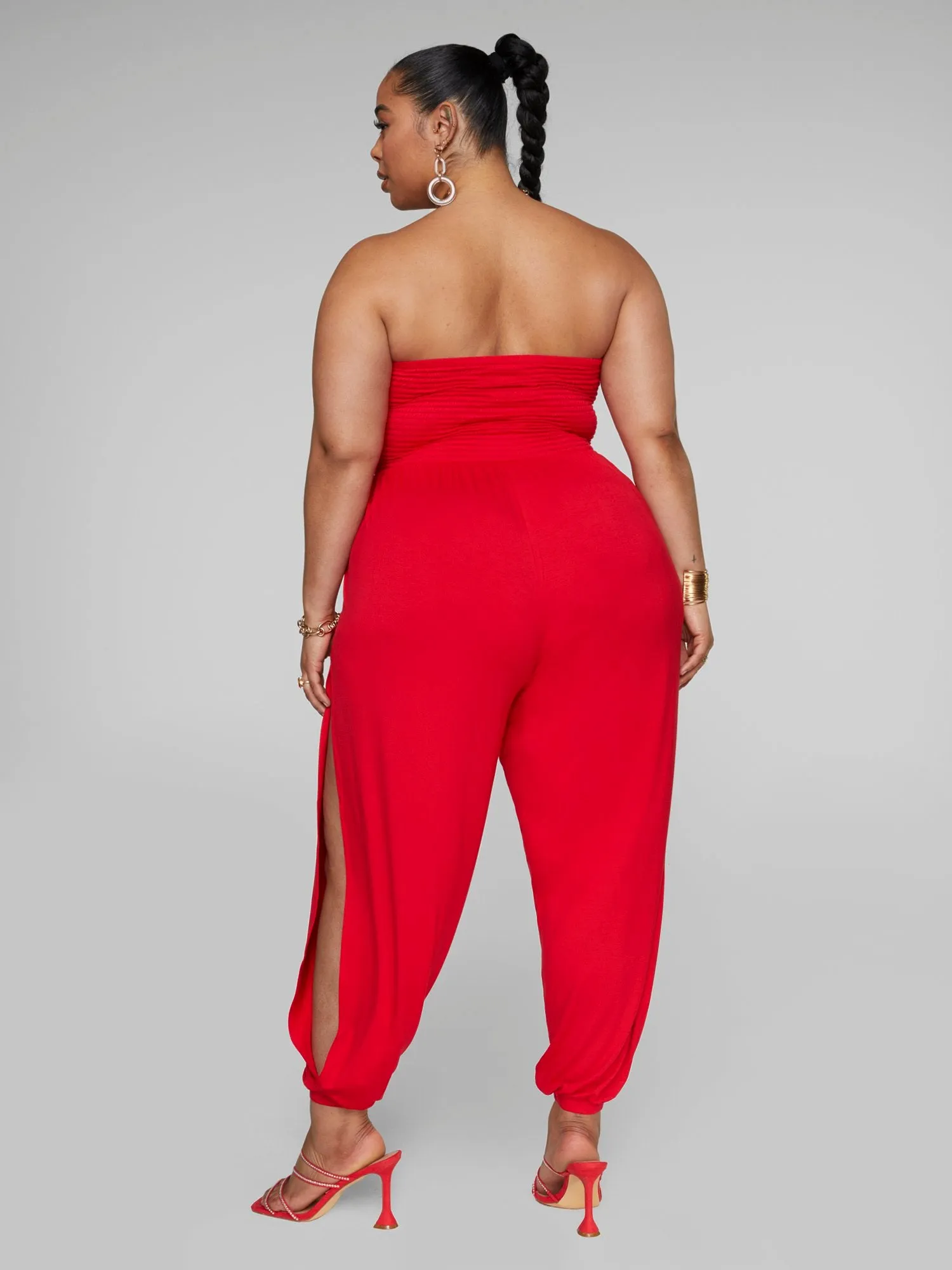 Trinity Side Slit Leg Jumpsuit